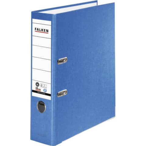 Ordner Papier A4 8cm blau FALKEN 11285673 Recycolor