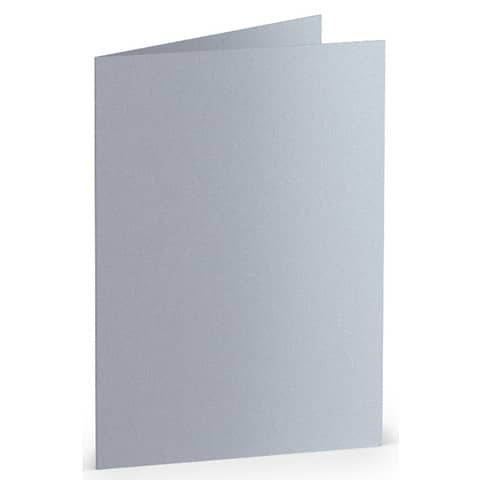 Briefkarte Paperado A7 HD marble white RÖSSLER 164009302 74x105mm metallic
