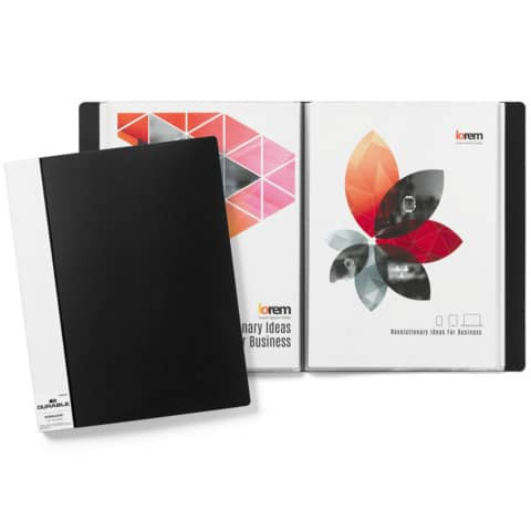 Sichtbuch A4 schwarz DURABLE 2425 01 50 Hüllen
