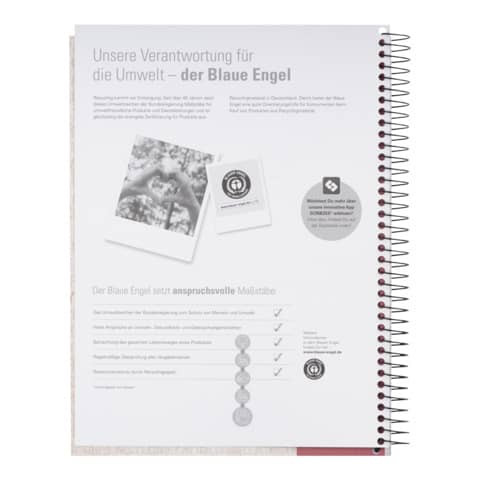 Collegeblock A4+/120BL kariert Doppelrd OXFORD 400159330 Recycling