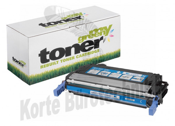 my green toner Toner-Kartusche cyan (131387) ersetzt 643A