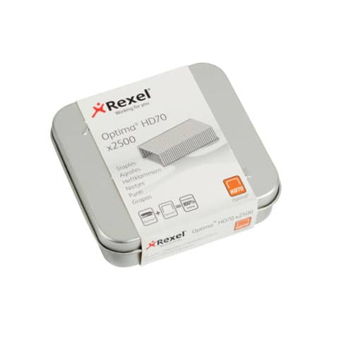 Heftklammer 12/9 2500ST verzinkt REXEL 2102497 Optima HD70