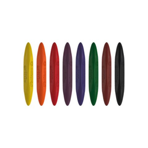 Wachsmalstifte Griffix 8ST sortiert PELIKAN 300000361 700832 W3/8