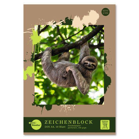 Zeichenblock A4 10BL EDTION DÜRER 040400000 100g