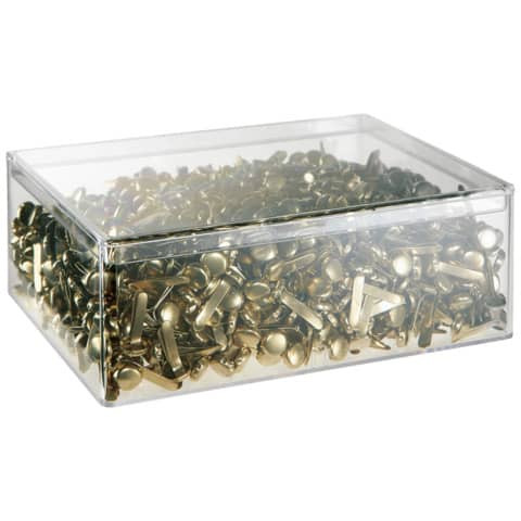 Musterklammern Gr.3 17mm rund ALCO 330 vermessingt 1000ST