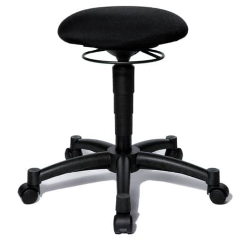 Hocker Body Balance 10 schwarz TOPSTAR BAL10T20 Fußkreuz schwarz