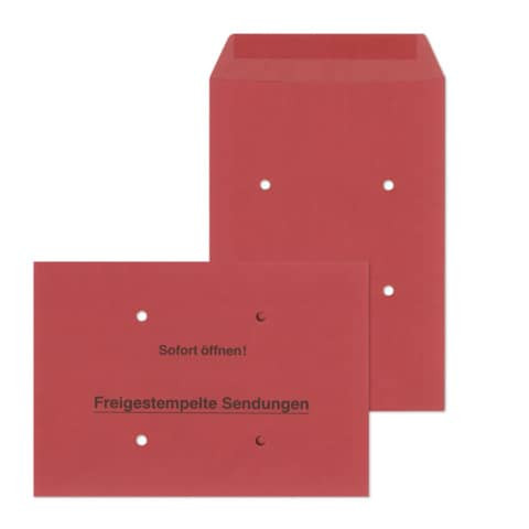 Versandtasche B4 gum. 100g rot MAILMEDIA 30019176 250ST