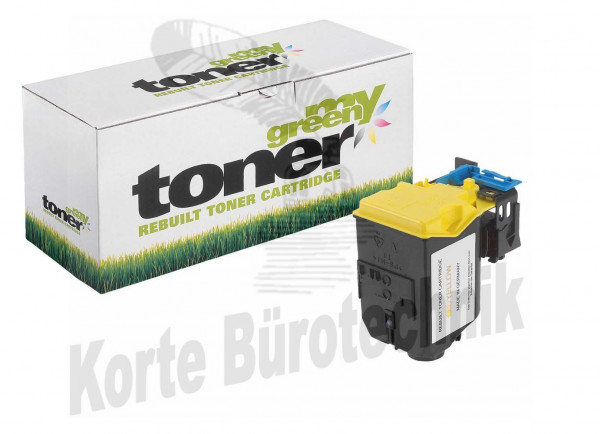 my green toner Toner-Kit gelb HC (170454) ersetzt TNP-18Y
