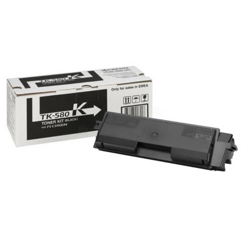 Lasertoner TK-580K schwarz KYOCERA 1T02KT0NL0