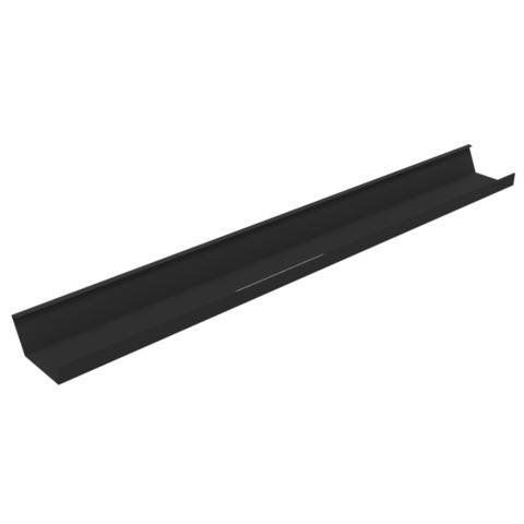 Kabelwanne Stahl schwarz Q-CONNECT KF14175 ETF0122 MONT.