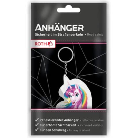 Anhänger ReflActions Einhornportrait ROTH 89346