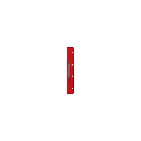 Heftstreifen PP 45x310mm 25ST rot Q-CONNECT 3011000300 Metalldeckleiste