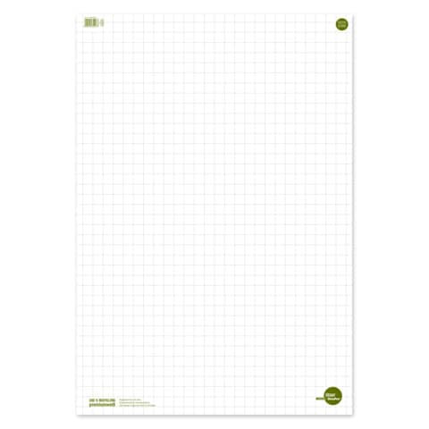 Flipchartblock kariert 20BL 80g REC STAUFEN GREEN REC 608580020 68x99cm