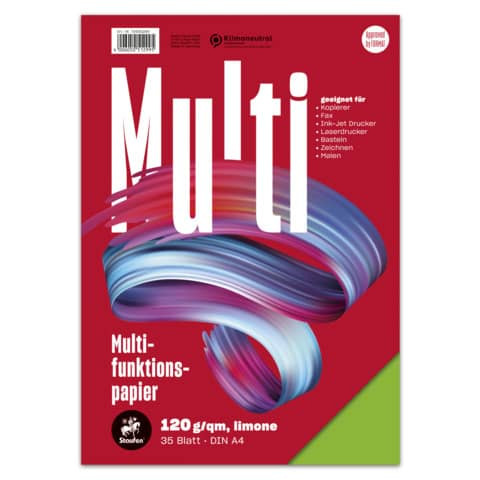 Kopierpapier A4 120g 35BL limone STAUFEN STYLE 734051299 Multifunktion