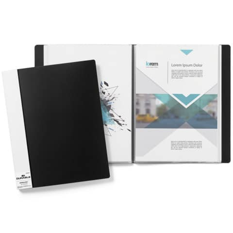 Sichtbuch A4 schwarz DURABLE 2424 01 40 Hüllen