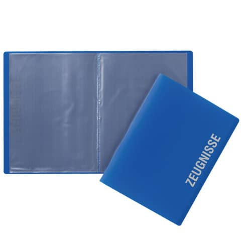 Zeugnismappe A4/PP blau PAGNA 21008-07