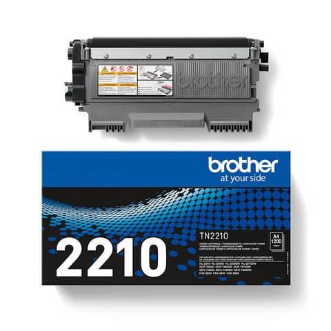 Lasertoner schwarz BROTHER TN2210