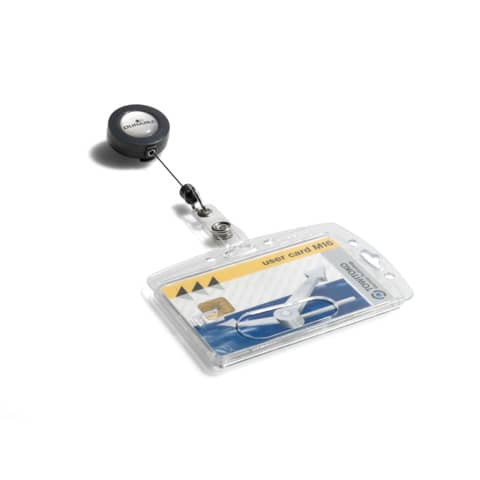 Ausweishalter 10ST transp. DURABLE 8012 19 Hartbox