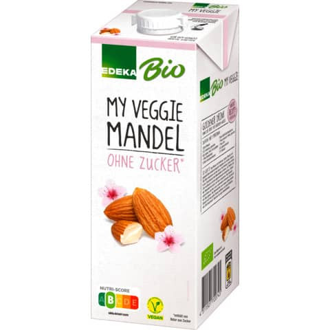 Bio Mandeldrink ungesüßt 1L EDEKA 4745774002 vegan