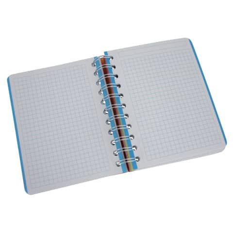 Collegeblock PP Cover A6 kariert blau DONAU 7527201-10 140BL 80g