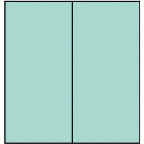 Briefkarte Paperado DL HD PL karibik RÖSSLER 164069174 100x210mm gerippt