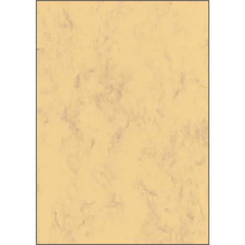 Design Papier A4 Marmor sandbraun SIGEL DP553 200g 50 Blatt