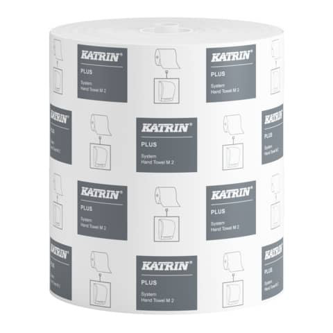 Rollenhandtuch M2 6RL weiß KATRIN 57795 2-lagig