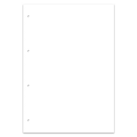 Briefblock A4 50BL Lin20 ECF blanco STAUFEN STYLE 040450020 4Löcher