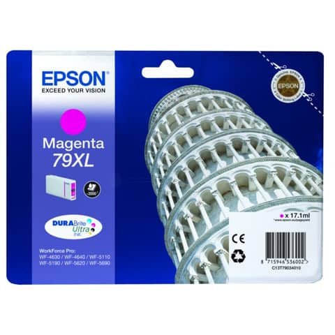 Inkjetpatrone Nr. 79XL magenta EPSON C13T79034010