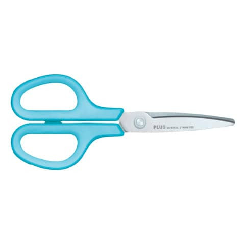 Schere Fitcut Curve Linkshänder blau PLUS JAPAN 35055 Smart