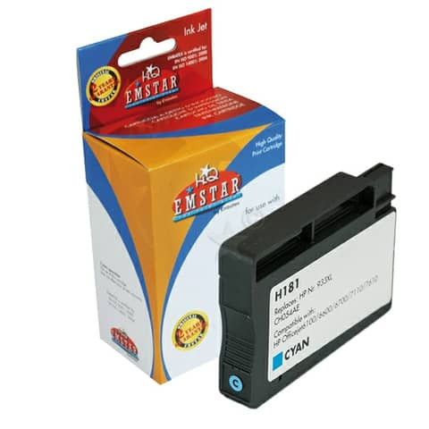 Inkjetpatrone cyan EMSTAR H181 CN054AE