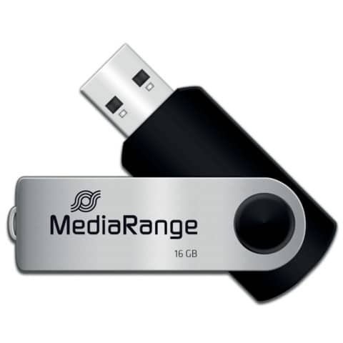 USB Stick 2.0 16GB high speed MEDIARANGE MR910