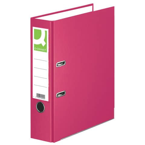 Ordner PP A4 80mm pink Q-CONNECT KF18726/15063364000