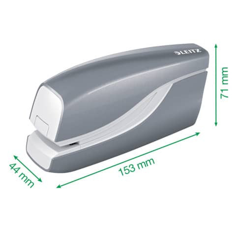 Elektrohefter WOW metallic grün LEITZ 5566-10-54 NeXXt 10BL