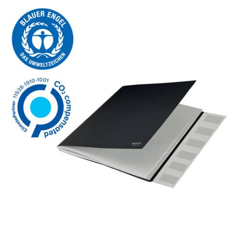 Ordnungsmappe Recycle A4 Karton schwarz LEITZ 3914-00-95