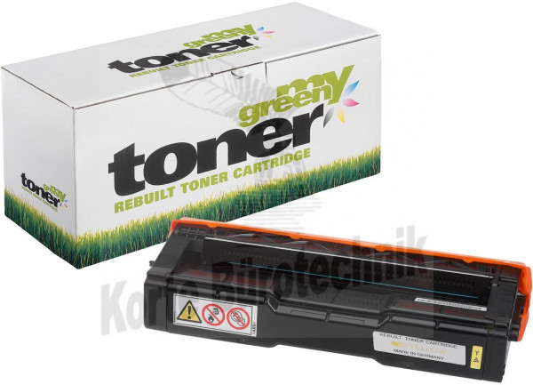 my green toner Toner-Kit gelb (150333) ersetzt TK-150Y