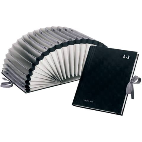 Pultordner A-Z schwarz PAGNA 24211-04 Halbkreisfächer