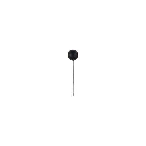 Landkartennadel D.5mm schwarz ALCO 611 L.16mm 100St
