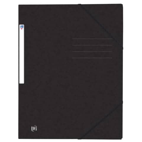 Eckspanner A4 Karton schwarz OXFORD 400116306 Top File+