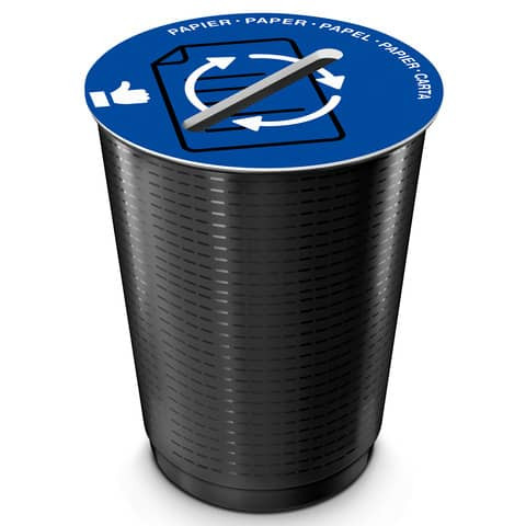 Papierkorb Deckel Papier blau CEP 1009340141 Mai 133R