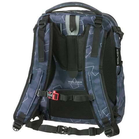 Schulrucksack Wizzard grey polygon WALKER CAMPUS EVO 2.0 42122-376 33L