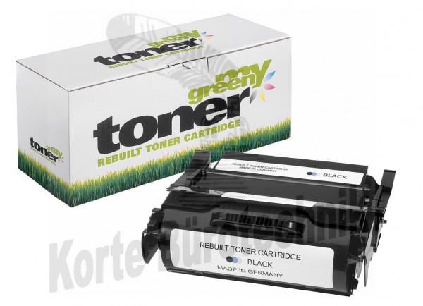 my green toner Toner-Kit schwarz HC (161193) ersetzt 39V2515, 39V2971, X654X21E, 24B5870