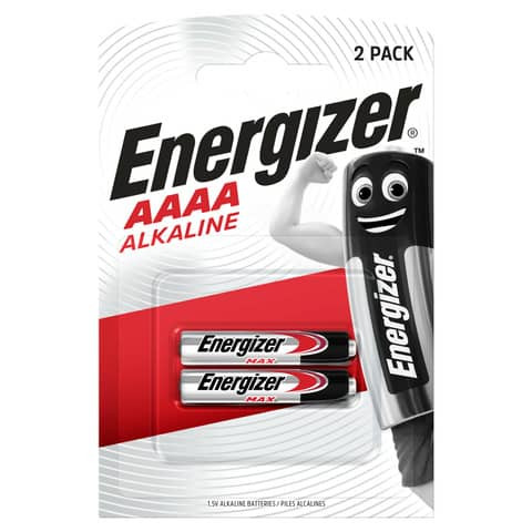 Batterie E96/AAAA/LR61 2ST ENERGIZER E300784303 Alkali
