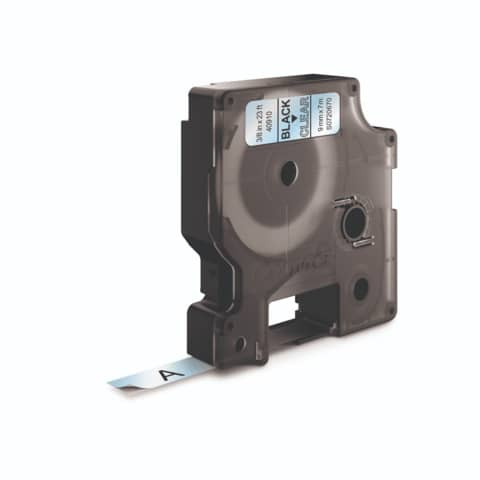 Schriftband D1 9mmx7m transp./schwarz DYMO S0720670 40910