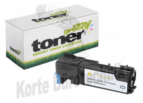 my green toner Toner-Kit gelb (121180) ersetzt 0627