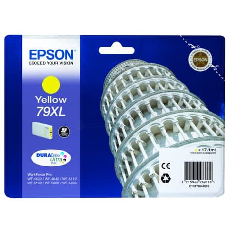 Inkjetpatrone Nr. 79XL yellow EPSON C13T79044010