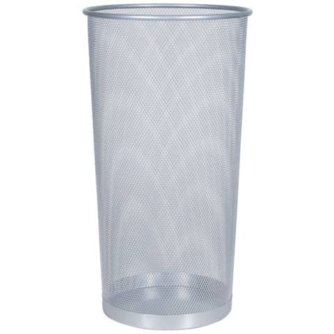 Schirmständer Metall silber Q-CONNECT KF00828 22,6L