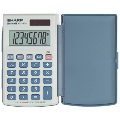 Taschenrechner 8-stellig SHARP EL243S