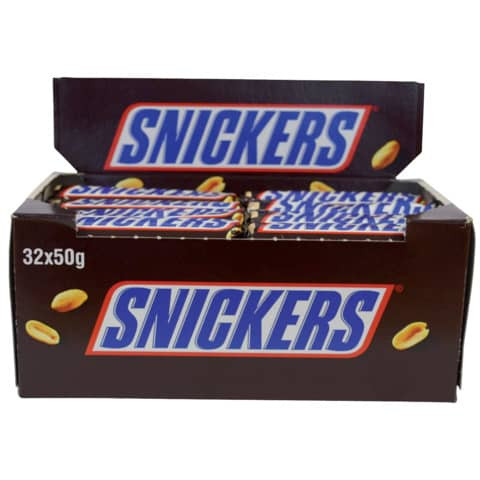Schokoriegel Snickers 32ST a 50g MARS 481847