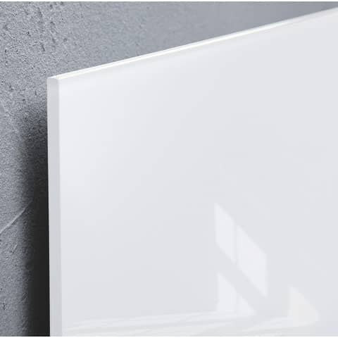 Magnettafel Glas super weiß SIGEL GL235 240x120cm
